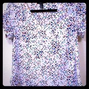 Forever 21 Geometric Blouse